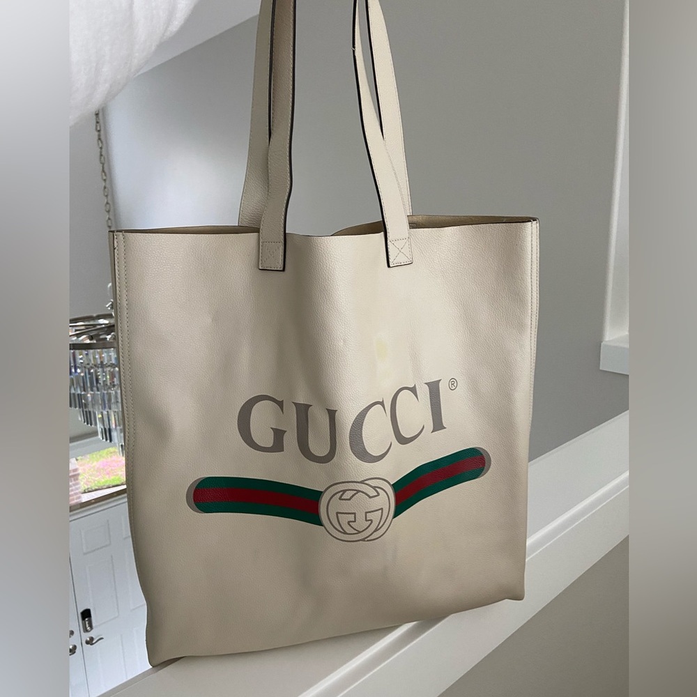 Gucci authentic large leather tote